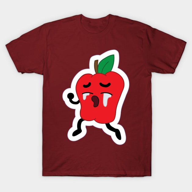 Sad Apple T-Shirt by Satyn